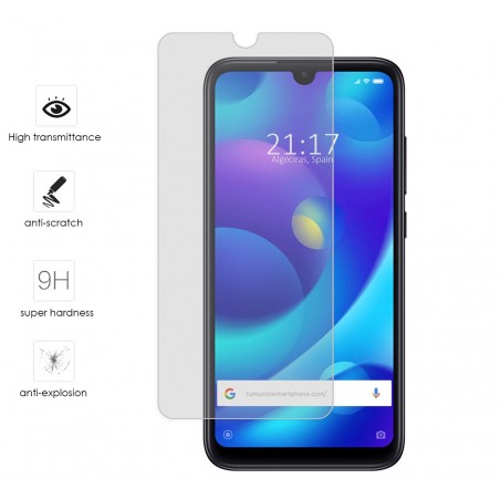 Protector Cristal Templado para Xiaomi Mi Play Vidrio
