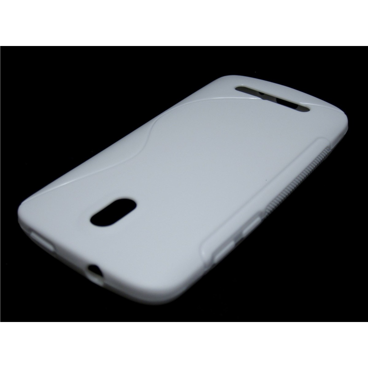 Funda Gel Tpu HTC Desire 500 S Line Color Blanca