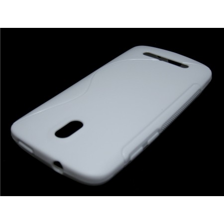 Funda Gel Tpu HTC Desire 500 S Line Color Blanca