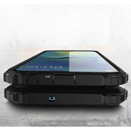 Funda Tipo Hybrid Tough Armor (Pc+Tpu) Negra para Huawei P Smart 2019 / Honor 10 Lite