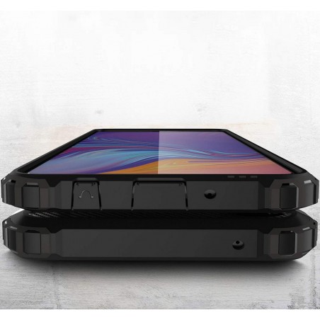 Funda Tipo Hybrid Tough Armor (Pc+Tpu) Negra para Samsung Galaxy A9 (2018)