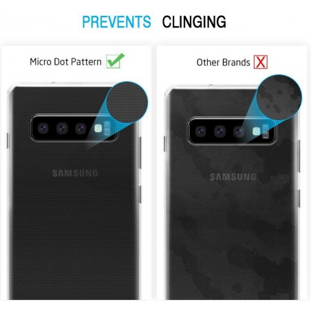 Funda Gel Tpu Fina Ultra-Thin 0,5mm Transparente para Samsung Galaxy S10 Plus