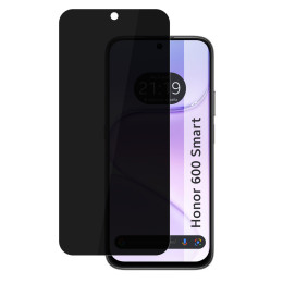 Protector Cristal Templado Completo 5D Antiespías para Huawei Honor 600 Smart 5G Vidrio