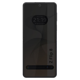 Protector Pantalla Hidrogel Privacidad Antiespías para Samsung Galaxy Z Flip 8 5G 2
