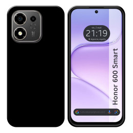 Funda Silicona Gel TPU Negra para Huawei Honor 600 Smart 5G