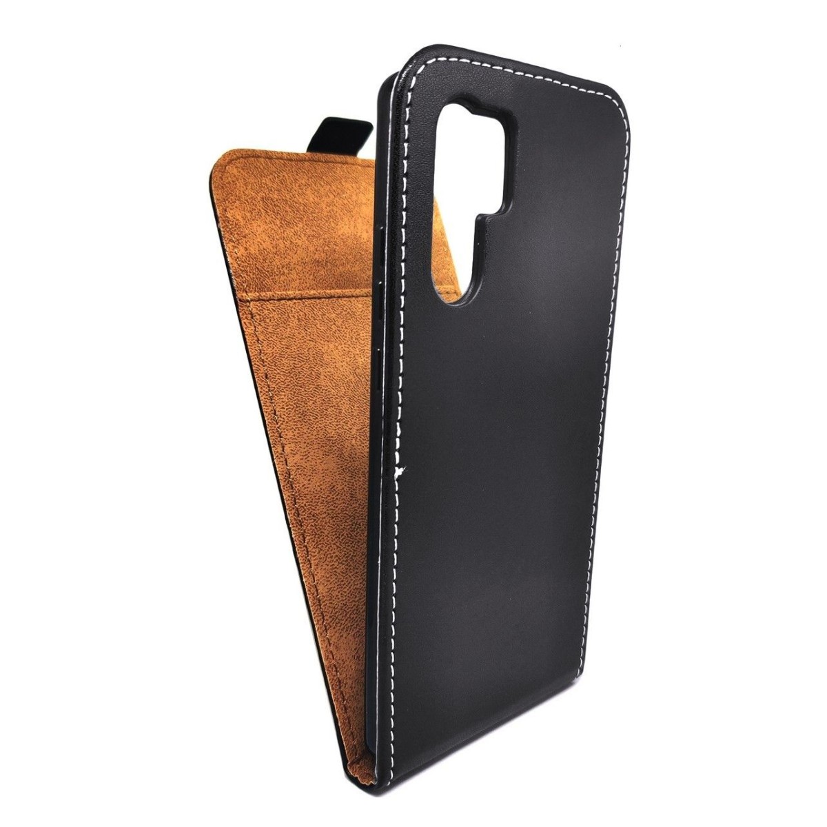 Funda Piel Premium Negra Ultra-Slim para Huawei P30 Pro