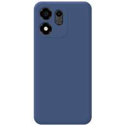 Funda Silicona Líquida Ultra Suave para Huawei Honor 600 Smart 5G color Azul 2
