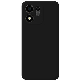 Funda Silicona Líquida Ultra Suave para Huawei Honor 600 Smart 5G color Negra 2