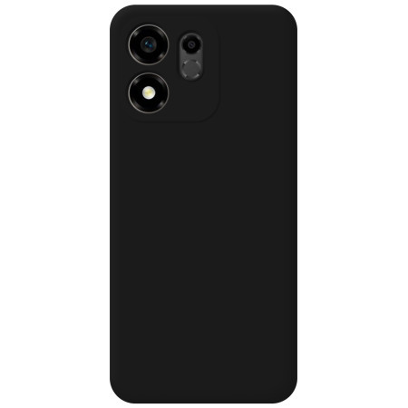 Funda Silicona Líquida Ultra Suave para Huawei Honor 600 Smart 5G color Negra