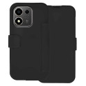 Funda Silicona Suave con Tapa para Huawei Honor 600 Smart 5G color Negra