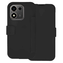 Funda Silicona Suave con Tapa para Huawei Honor 600 Smart 5G color Negra