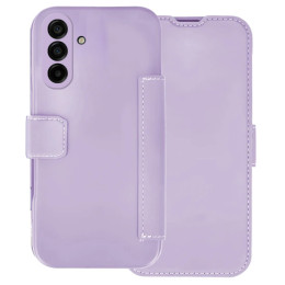 Funda Silicona Suave con Tapa para Samsung Galaxy A18 4G / 5G color Morada