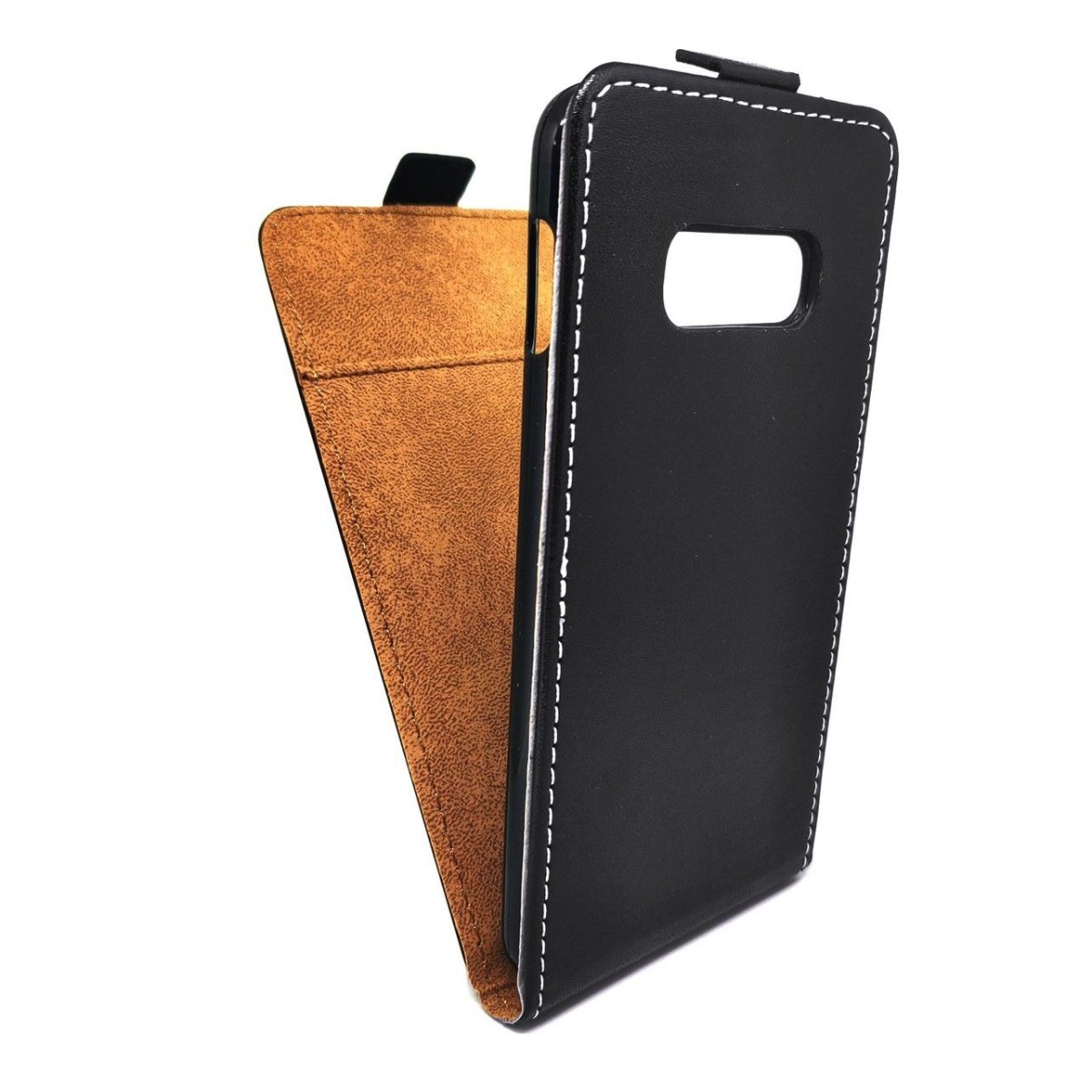 Funda Piel Premium Negra Ultra-Slim para Samsung Galaxy S10e