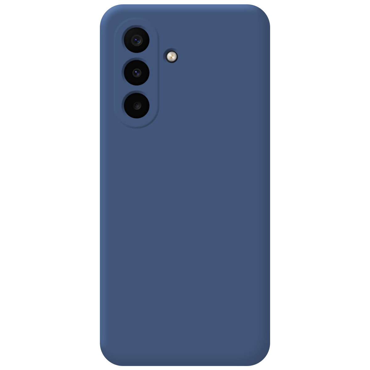 Funda Silicona Líquida Ultra Suave para Samsung Galaxy A18 4G / 5G color Azul
