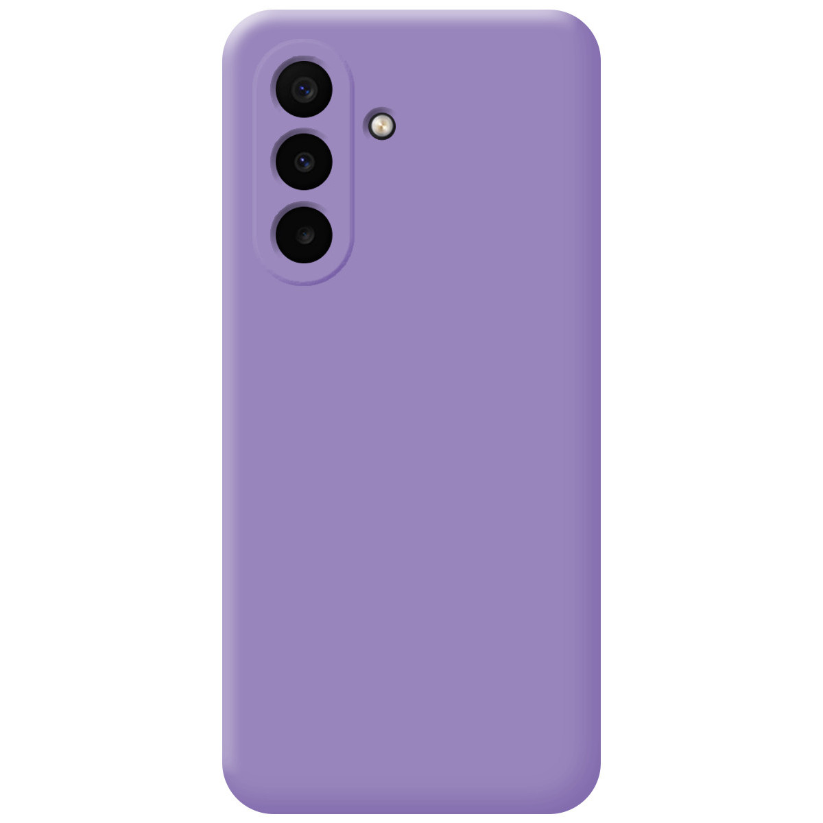 Funda Silicona Líquida Ultra Suave para Samsung Galaxy A18 4G / 5G color Morada