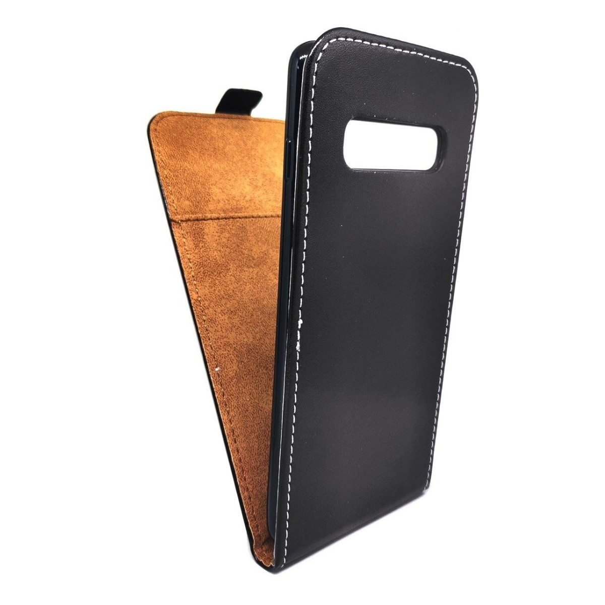 Funda Piel Premium Negra Ultra-Slim para Samsung Galaxy S10 Plus