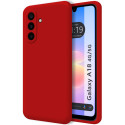 Funda Silicona Líquida Ultra Suave para Samsung Galaxy A18 4G / 5G color Roja