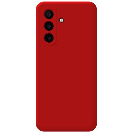 Funda Silicona Líquida Ultra Suave para Samsung Galaxy A18 4G / 5G color Roja