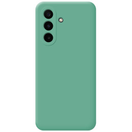 Funda Silicona Líquida Ultra Suave para Samsung Galaxy A18 4G / 5G color Verde 2