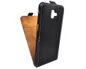 Funda Piel Premium Negra Ultra-Slim para Samsung Galaxy J6+ Plus