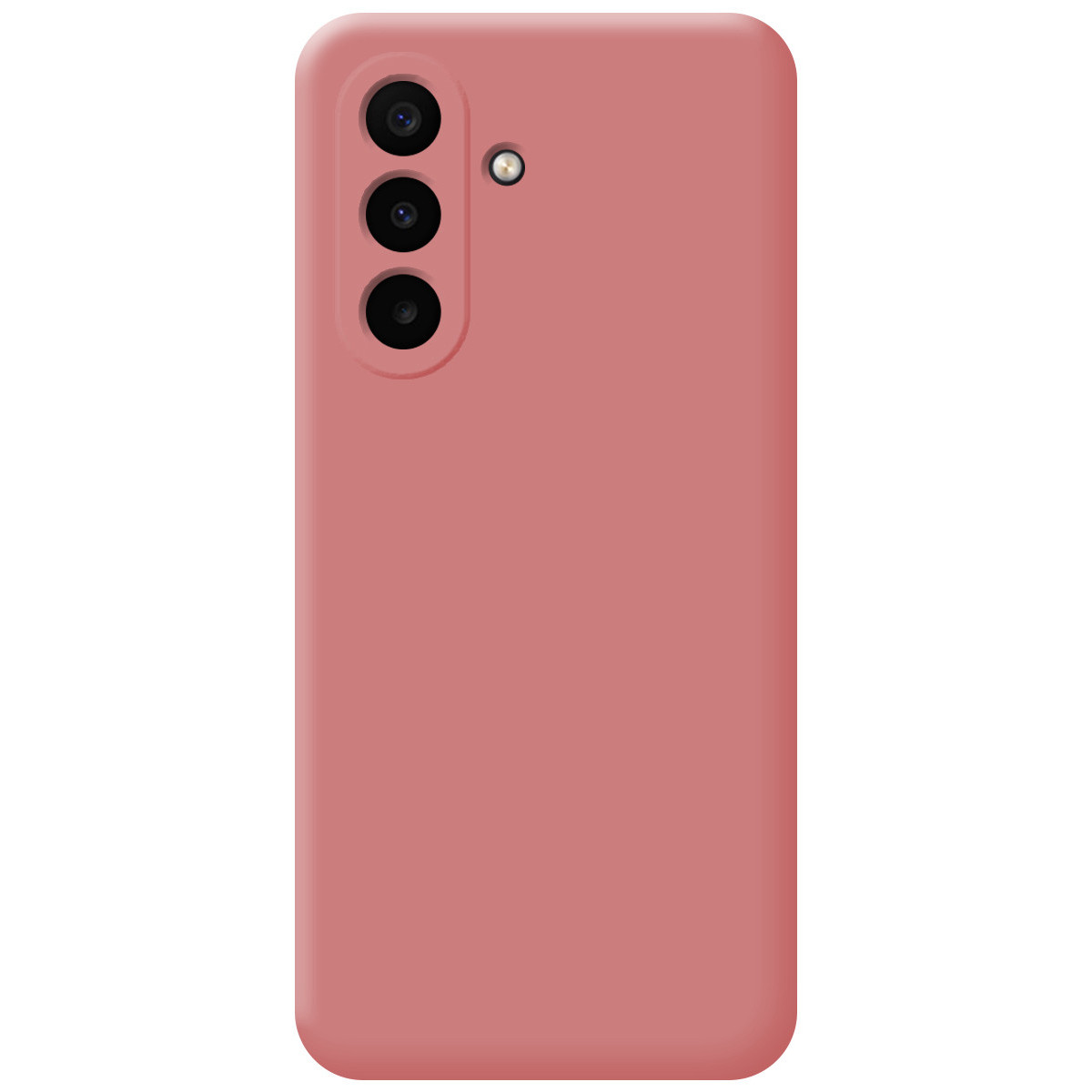 Funda Silicona Líquida Ultra Suave para Samsung Galaxy A18 4G / 5G color Rosa