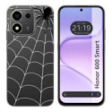 Funda Silicona Transparente para Huawei Honor 600 Smart 5G diseño Araña Dibujos