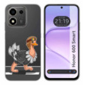 Funda Silicona Transparente para Huawei Honor 600 Smart 5G diseño Avestruz Dibujos