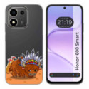 Funda Silicona Transparente para Huawei Honor 600 Smart 5G diseño Bufalo Dibujos