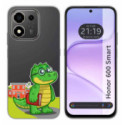 Funda Silicona Transparente para Huawei Honor 600 Smart 5G diseño Coco Dibujos