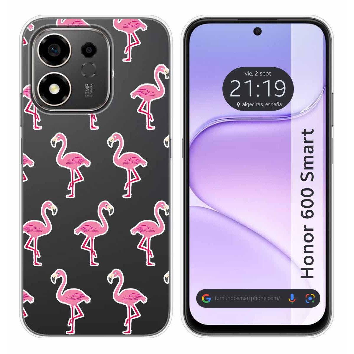 Funda Silicona Transparente para Huawei Honor...