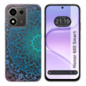 Funda Silicona Transparente para Huawei Honor 600 Smart 5G diseño Mandala Dibujos