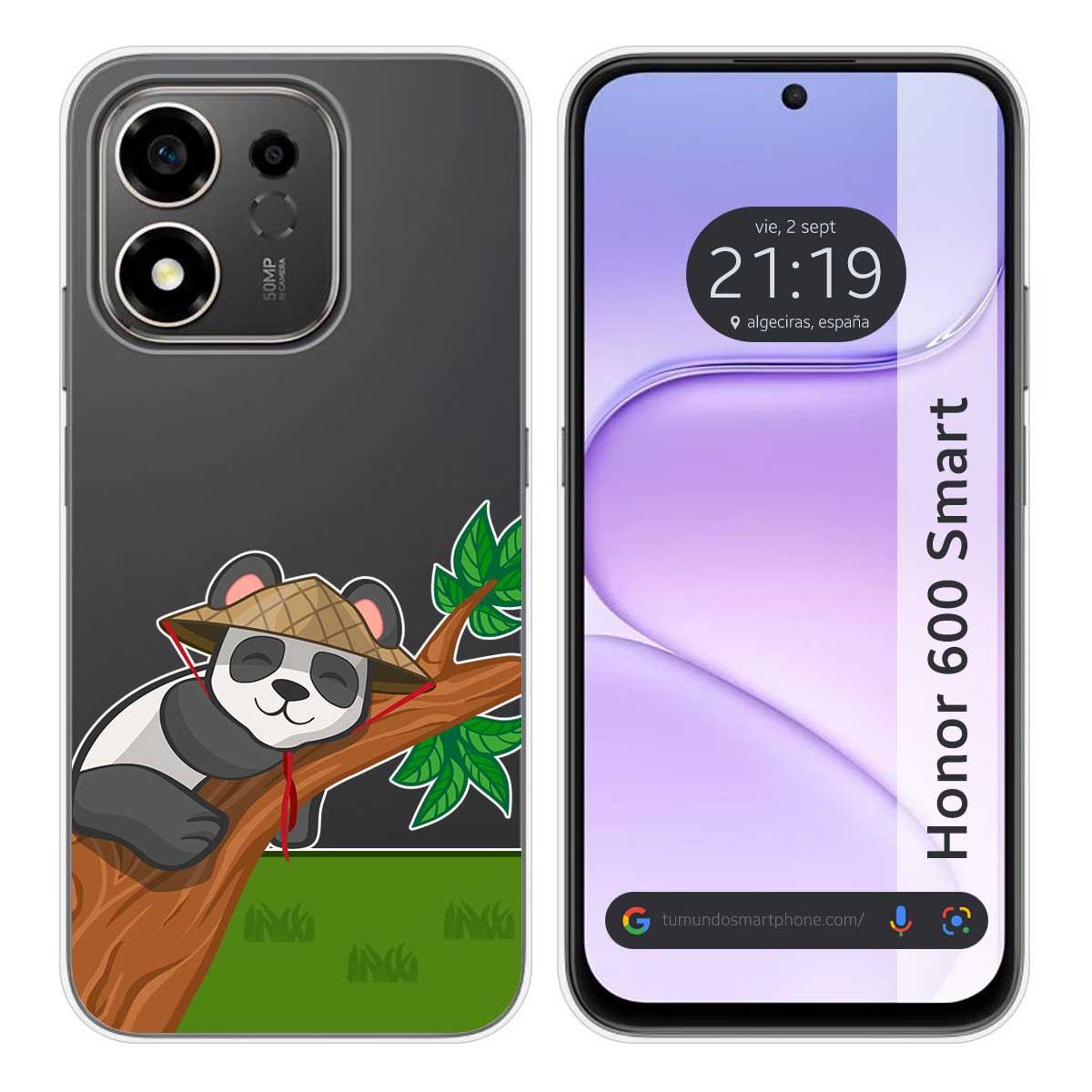 Funda Silicona Transparente para Huawei Honor...