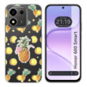 Funda Silicona Transparente para Huawei Honor 600 Smart 5G diseño Piña Dibujos