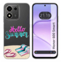 Funda Silicona Transparente para Huawei Honor 600 Smart 5G diseño Summer Dibujos
