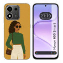 Funda Silicona para Huawei Honor 600 Smart 5G diseño Mujer 02 Dibujos