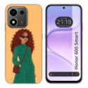 Funda Silicona para Huawei Honor 600 Smart 5G diseño Mujer 06 Dibujos