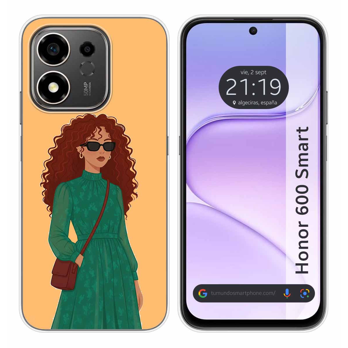 Funda Silicona para Huawei Honor 600 Smart 5G...