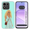 Funda Silicona para Huawei Honor 600 Smart 5G diseño Mujer 07 Dibujos