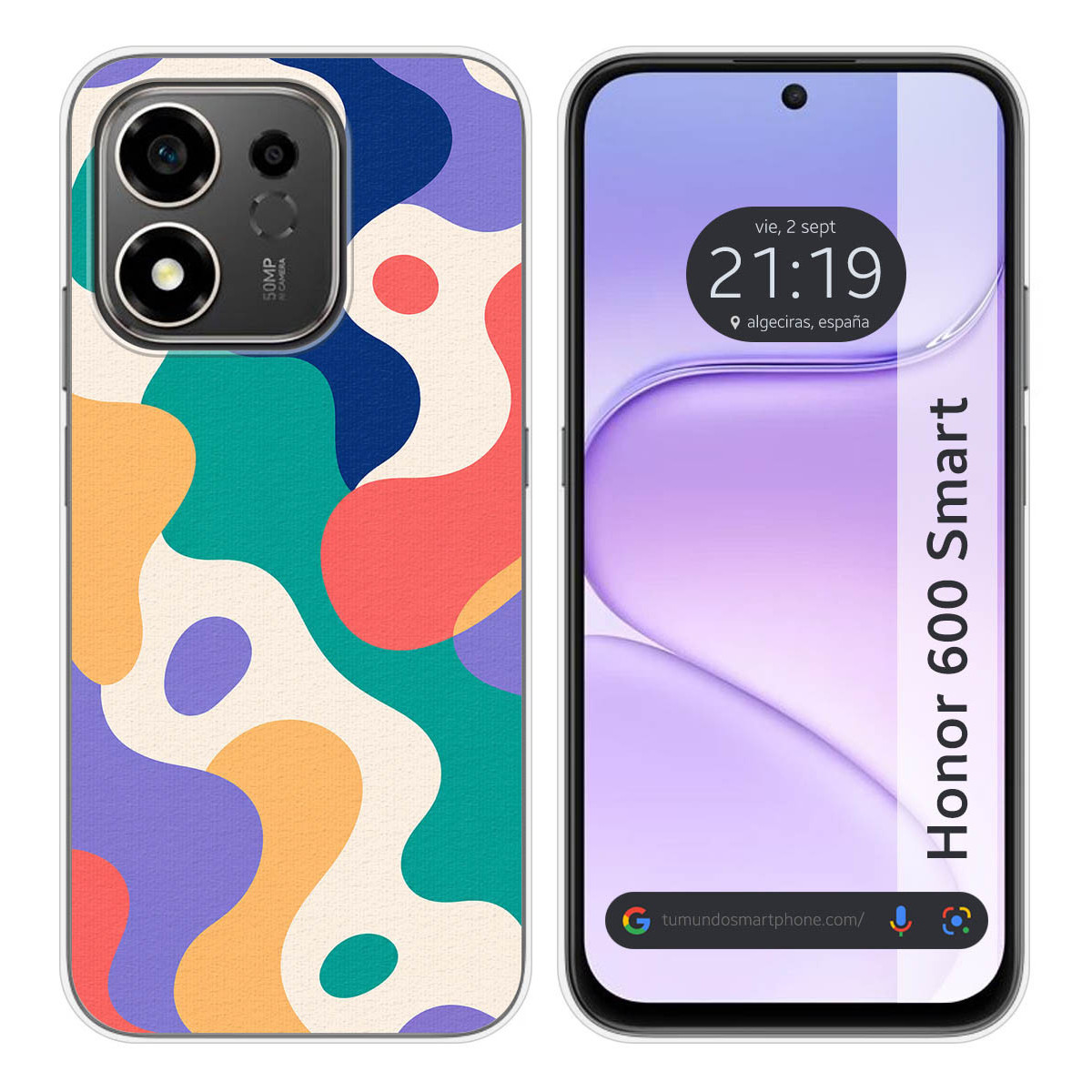 Funda Silicona para Huawei Honor 600 Smart 5G...