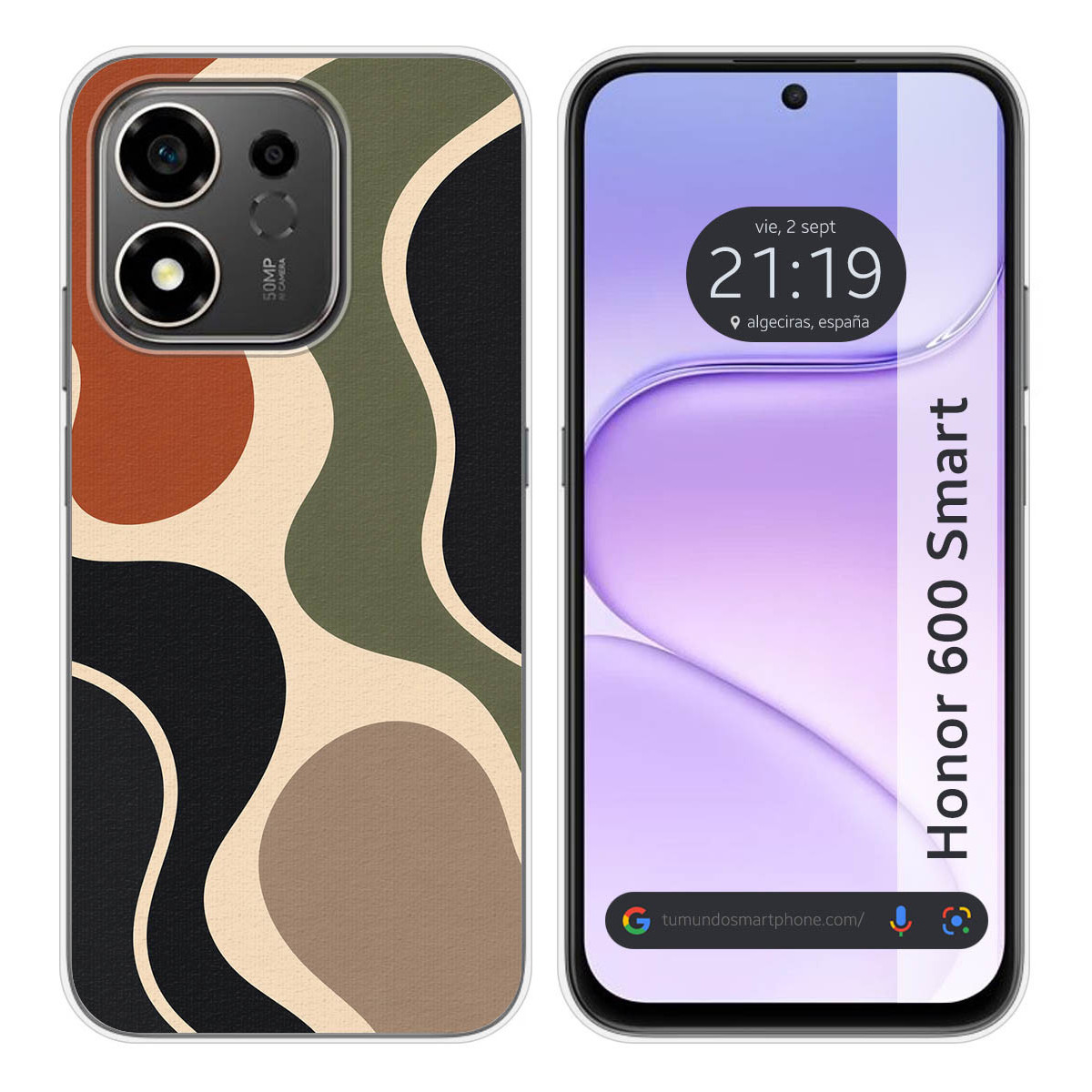 Funda Silicona para Huawei Honor 600 Smart 5G...