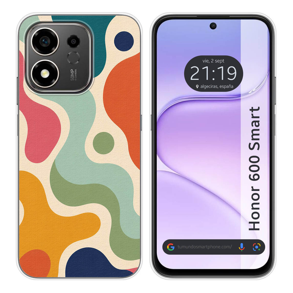 Funda Silicona para Huawei Honor 600 Smart 5G...