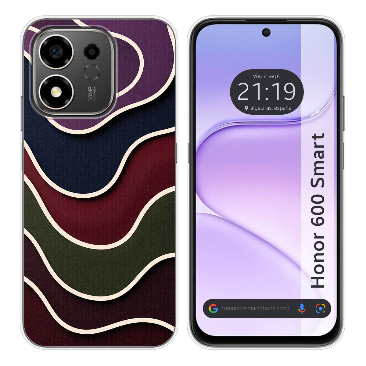 Funda Silicona para Huawei Honor 600 Smart 5G...