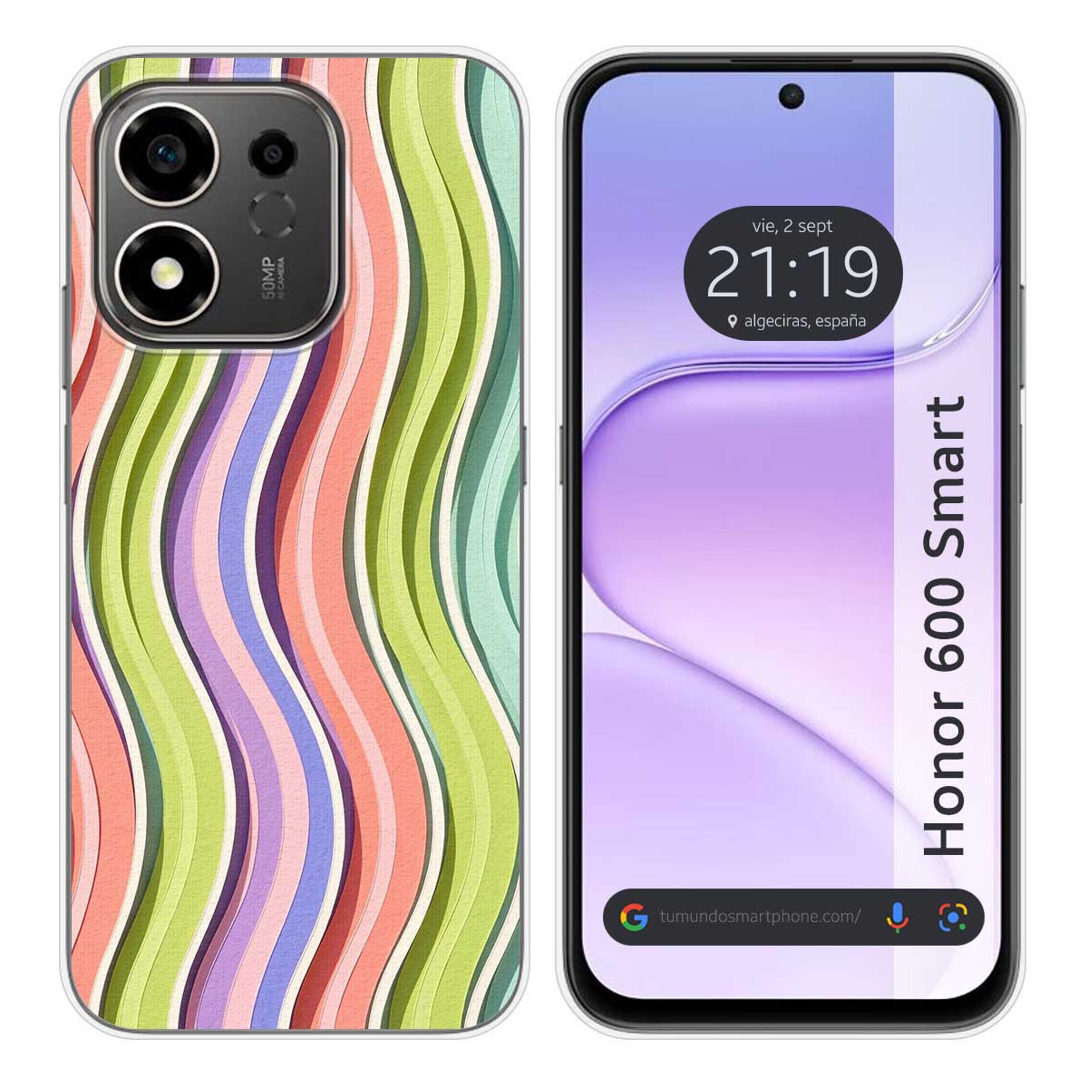 Funda Silicona para Huawei Honor 600 Smart 5G...