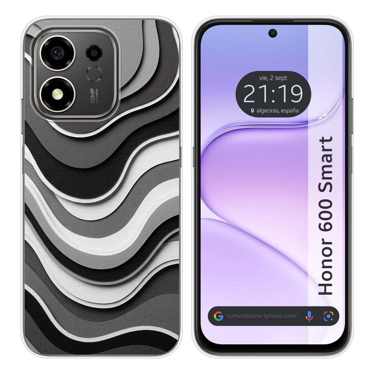 Funda Silicona para Huawei Honor 600 Smart 5G...