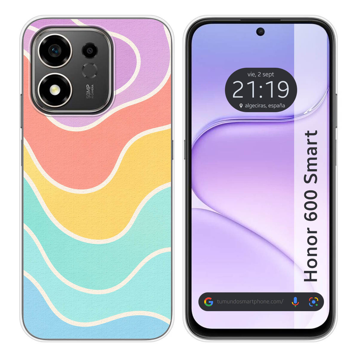 Funda Silicona para Huawei Honor 600 Smart 5G...