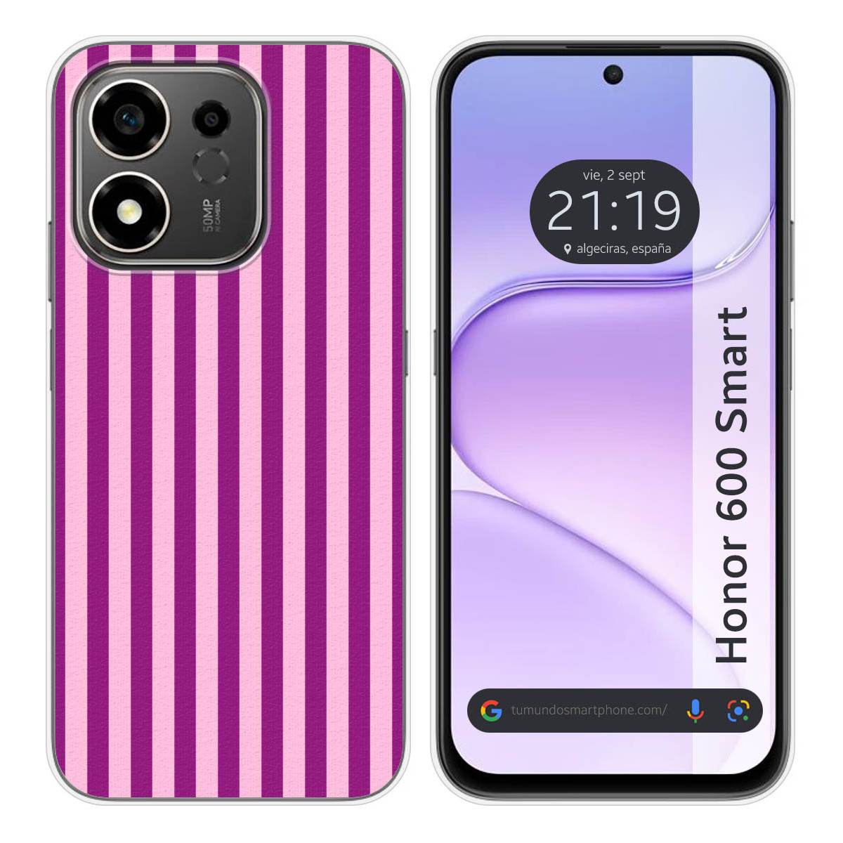 Funda Silicona para Huawei Honor 600 Smart 5G...