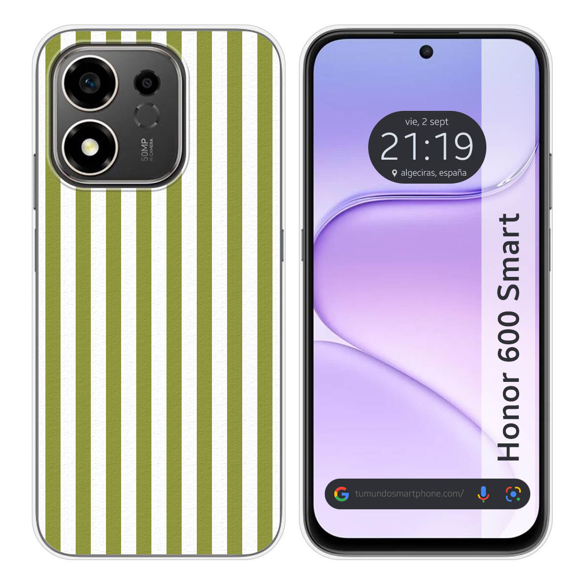 Funda Silicona para Huawei Honor 600 Smart 5G...