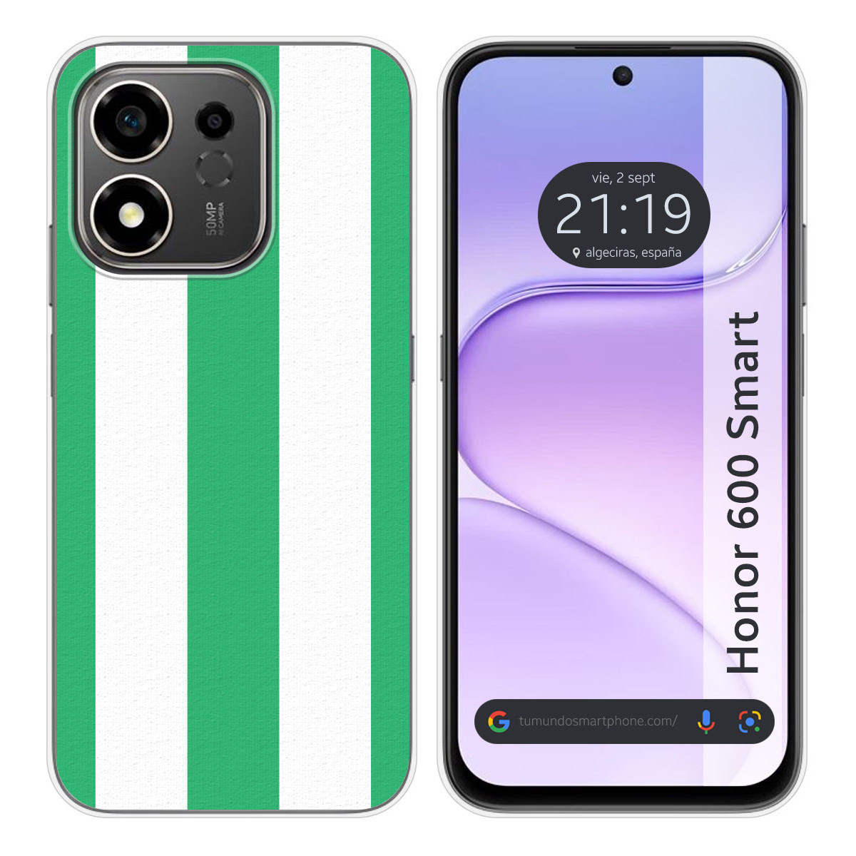 Funda Silicona para Huawei Honor 600 Smart 5G...