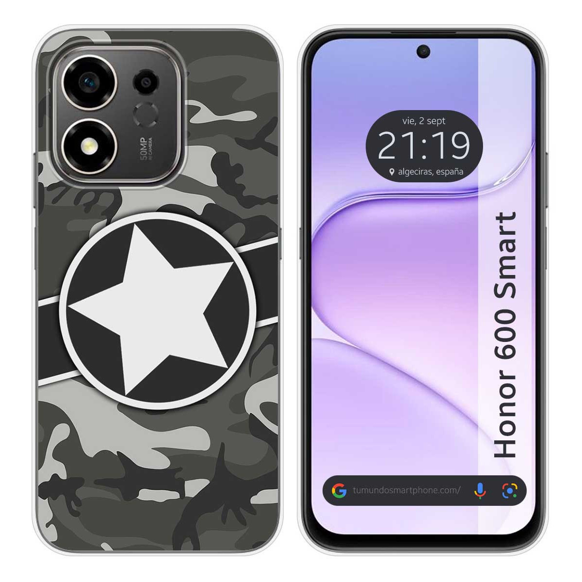 Funda Silicona para Huawei Honor 600 Smart 5G...