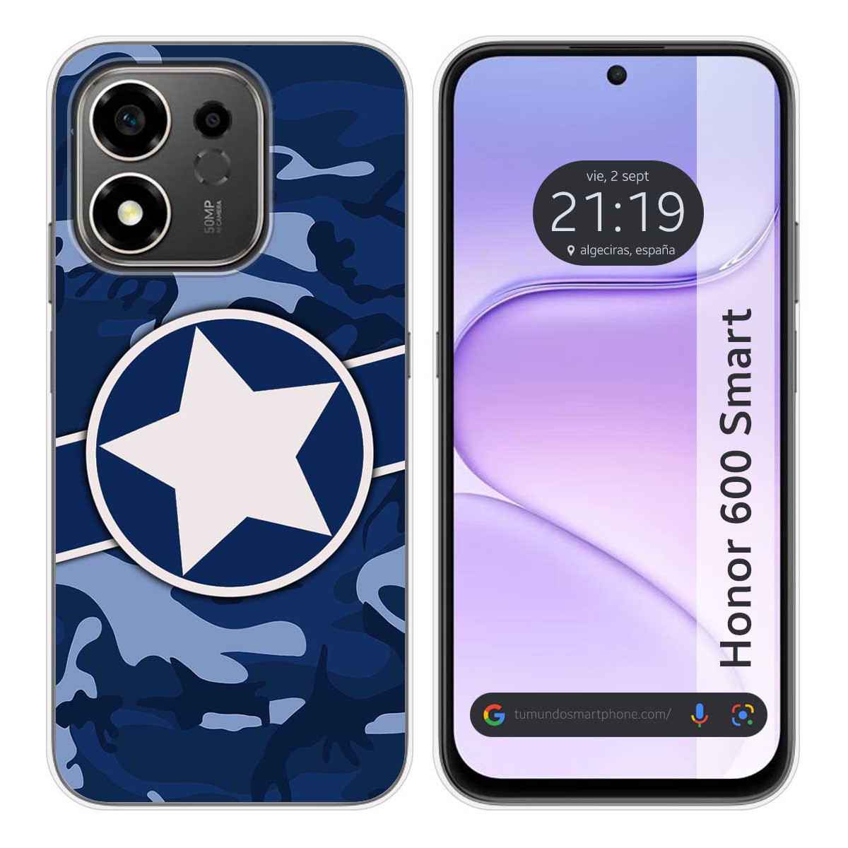 Funda Silicona para Huawei Honor 600 Smart 5G...